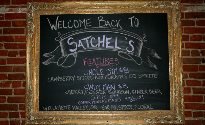 Satchel s Has a New Liquor License and New Cocktails to Matc