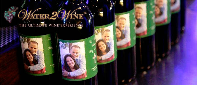 Water 2 Wine: Custom Wine for Your Valentine