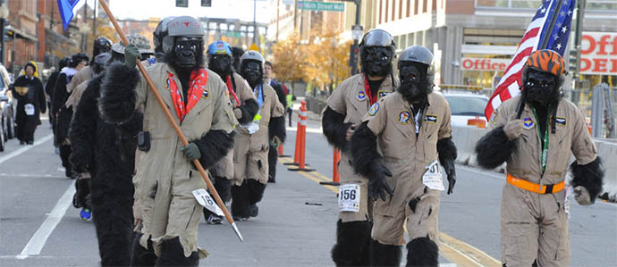 10th Anniversary Denver Gorilla Run, October 26