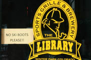 Look up the Library Sports Grille & Brewery in Winter Park