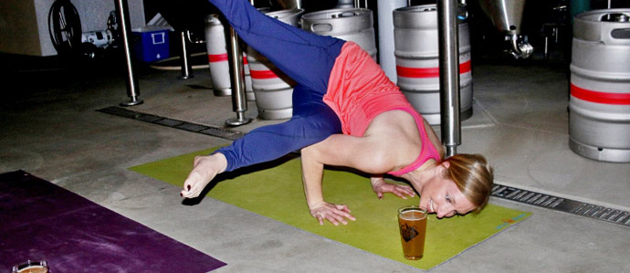 Prost to Host 'Poses & Pints' Yoga Class