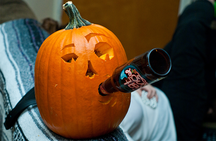 halloween happy hour ideas